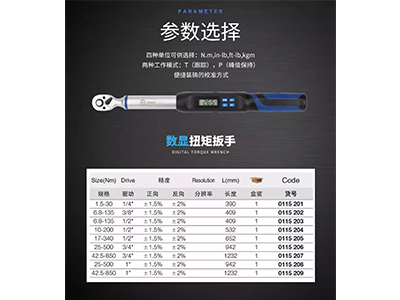 数显扭矩扳手